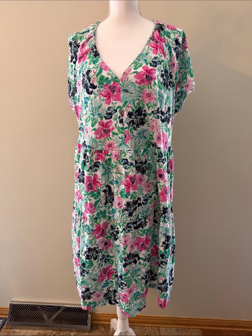 Lane Bryant Women's 14/16 Floral Dress